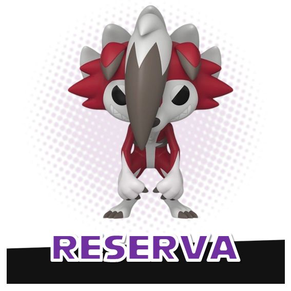 Funko Pop! Lycanroc Midnight Form 1211 - Pokemon RESERVA