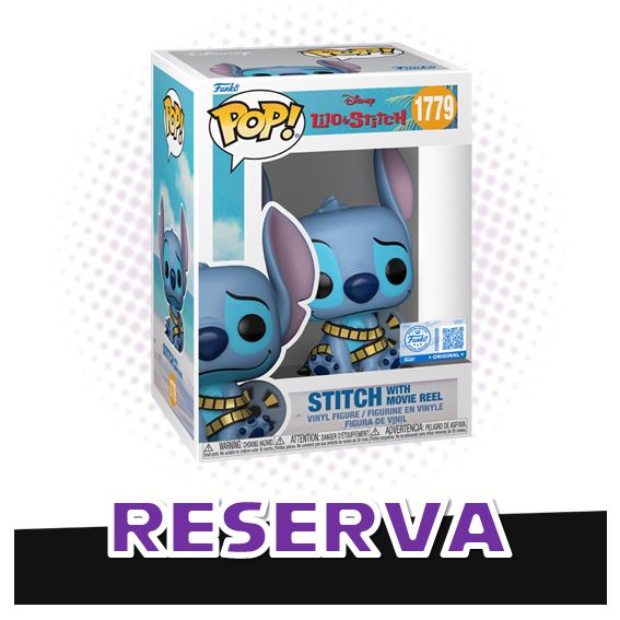 Funko Pop! Stitch with Movie Reel 1779 (SE) - Disney Lilo &amp; Stitch RESERVA