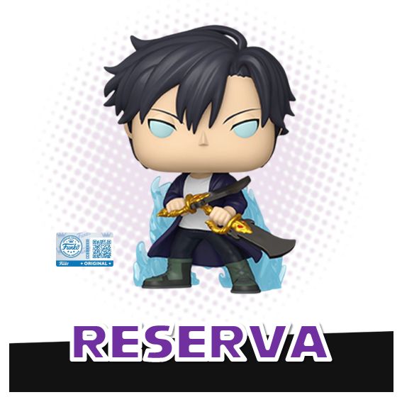 Funko Pop! Sung Jinwoo 2496 (SE) (opción chase aleatoria) - Solo Leveling RESERVA