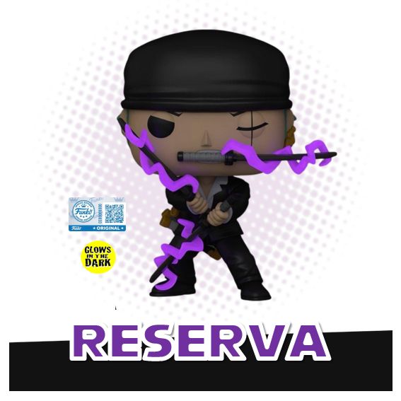 Funko Pop! Roronoa Zoro 2514 (GITD) (SE) - One Piece RESERVA Funko Pop! Roronoa Zoro 2514 (GITD) (SE) - One Piece RESERVA