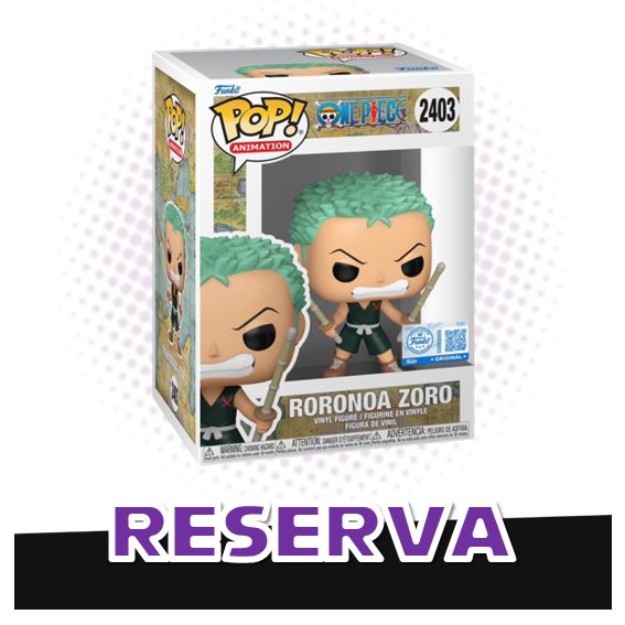 Funko Pop! Roronoa Zoro 2403 (SE) - One Piece RESERVA