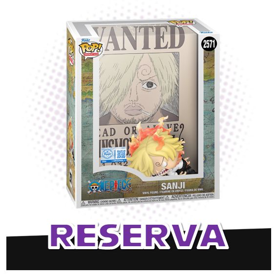 Funko Pop! Covers Sanji 2571 (SE) Wanted - One Piece RESERVA