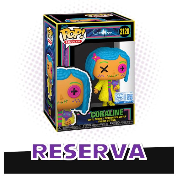 Funko Pop! Coraline 2120 (SE) Black Light - Coraline RESERVA