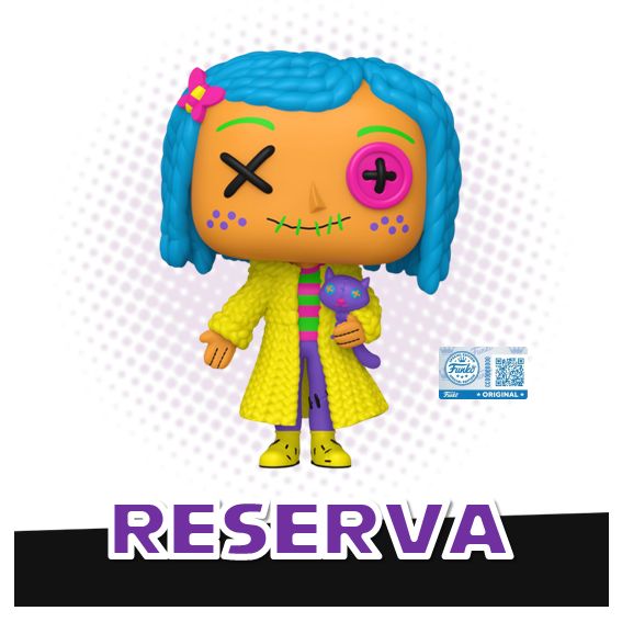 Funko Pop! Coraline 2120 (SE) Black Light - Coraline RESERVA