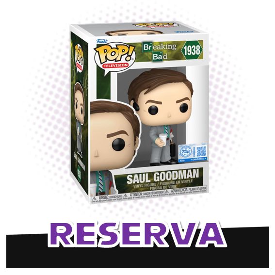 Funko Pop! Saul Goodman 1938 (SE) - Breaking Bad RESERVA