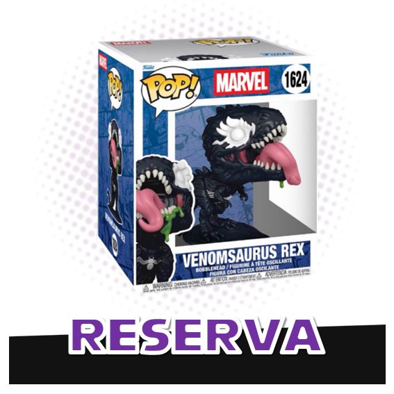 Funko Pop! 6'' Venomsaurus Rex 1624 - Marvel RESERVA