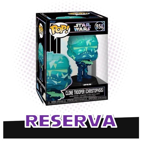Funko Pop! Clone Trooper Christophsis 858 - Star Wars RESERVA