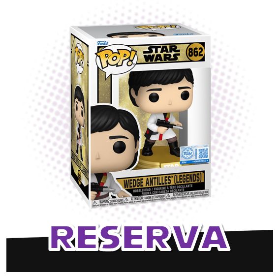 Funko Pop! Wedge Antilles Legends 862 (SE) - Star Wars RESERVA