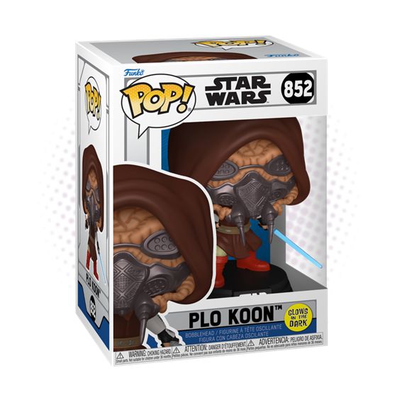 Funko Pop! Plo Koon 852 (GITD) - Star Wars
