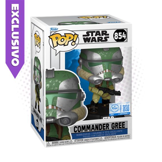 Funko Pop! Commander Gree 854 (SE) - Star Wars