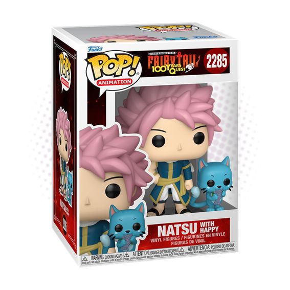 Funko Pop! Natsu with Happy 2285 - Fairy Tail