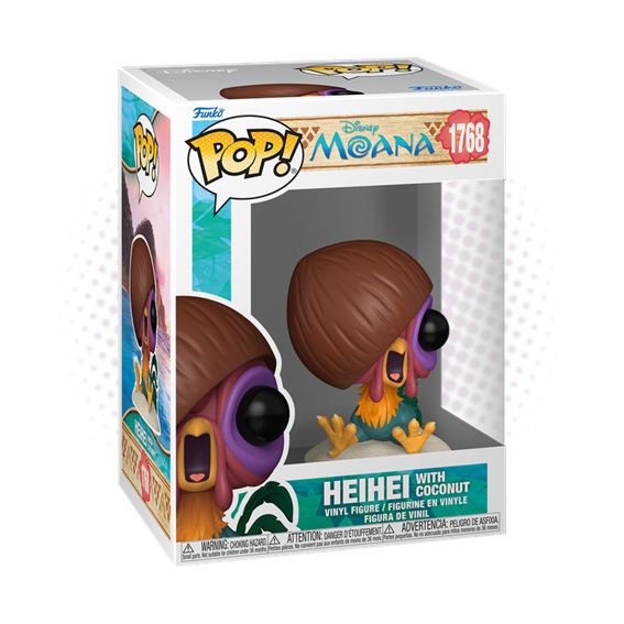 Funko Pop! Heihei with Coconut 1768 - Disney Moana Vaiana