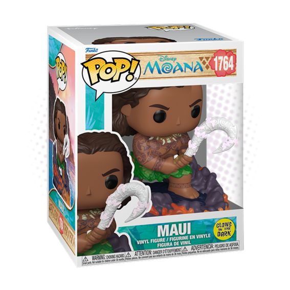 Funko Pop! Maui 1764 (GITD) Premium - Disney Moana Vaiana