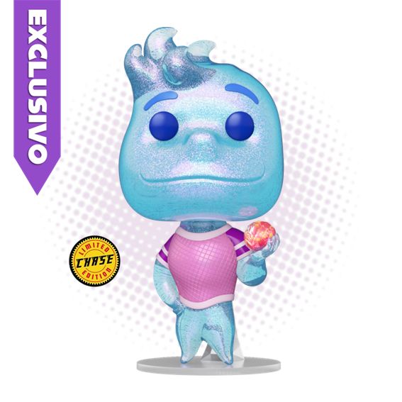 Funko Pop! Wade Ripple 1758 (SE) (opción chase aleatoria) - Disney Elemental