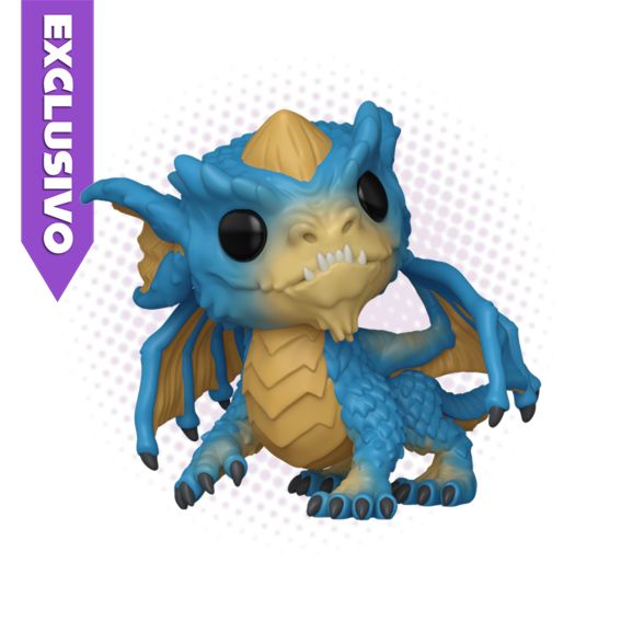 Funko Pop! Blue Dragon Wyrmling 1199 (SE) (opción chase aleatoria) - Dungeons & Dragons Funko Pop! Blue Dragon Wyrmling 1199 (SE) (opción chase aleatoria) - Dungeons & Dragons