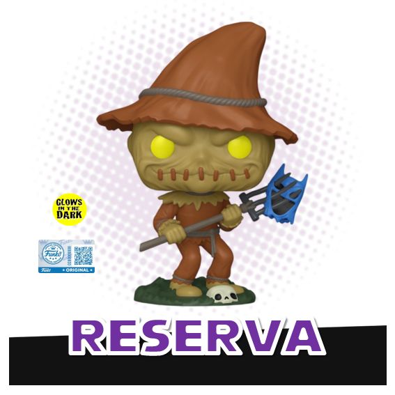 Funko Pop! Scarecrow 652 (GITD) (SE) - DC Comics  RESERVA