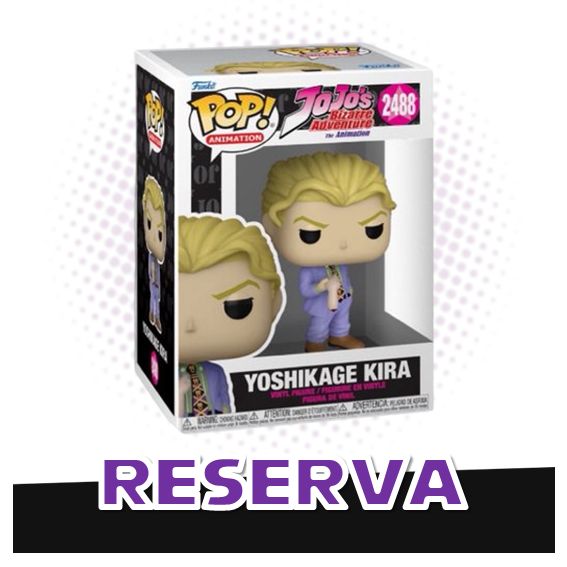 Funko Pop! Yoshikage Kira 2488 - Jojo's Bizarre Adventure RESERVA