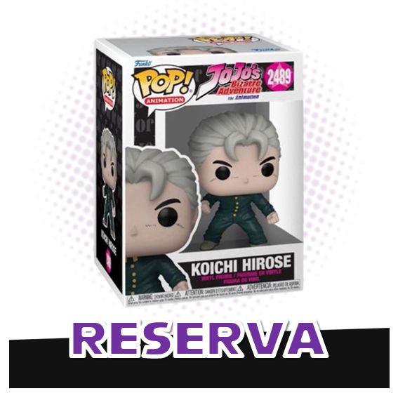 Funko Pop! Koichi Hirose 2489 - Jojo's Bizarre Adventure RESERVA