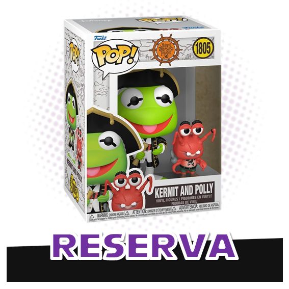 Funko Pop! Kermit and Polly 1805 - Muppet Treasure Island RESERVA