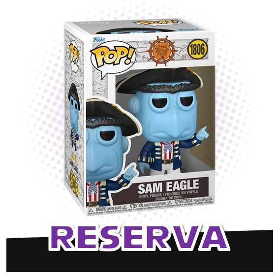 Funko Pop! Sam Eagle 1806 - Muppet Treasure Island RESERVA