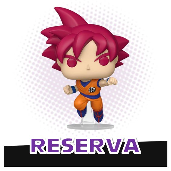 Funko Pop! Super Saiyan God Goku 2492 - Dragon Ball Super RESERVA