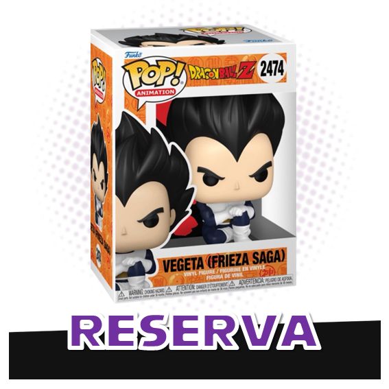 Funko Pop! Vegeta Frieza Saga 2474 - Dragon Ball Z RESERVA