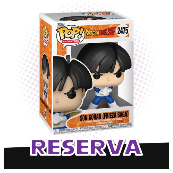 Funko Pop! Son Gohan Frieza Saga 2475 - Dragon Ball Z RESERVA