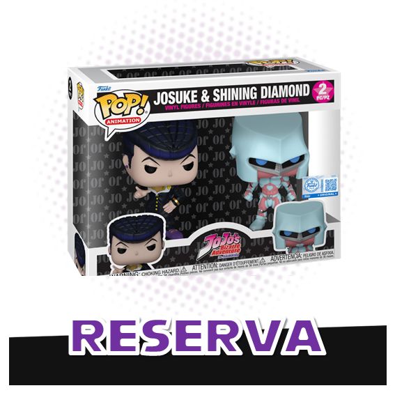 Funko Pop! 2 pack Josuke &amp; Shining Diamond - Jojo's Bizarre Adventure RESERVA
