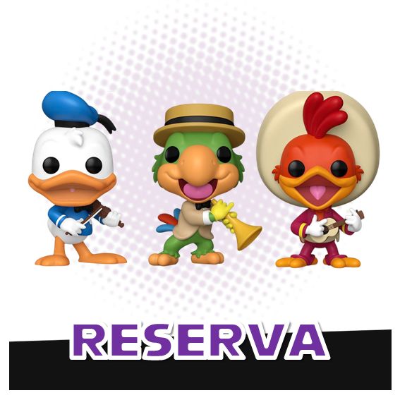 Funko Pop! 3 pack The Three Caballeros - Disney RESERVA
