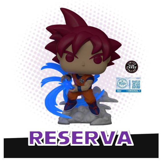 Funko Pop! Super Saiyan God Goku 2491 (SE) (opción chase aleatoria) - Dragon Ball Super RESERVA