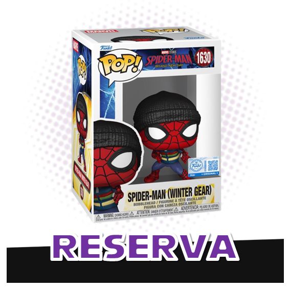 Funko Pop! Spider-Man Winter Gear 1630 (SE) - Marvel Spider-Man Brand New Day RESERVA