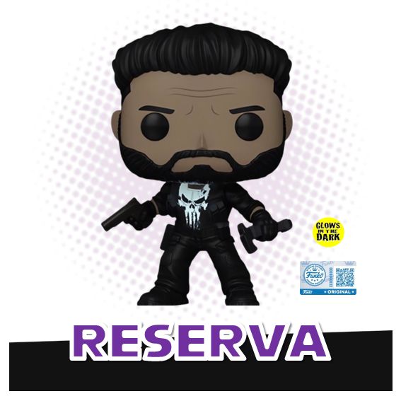 Funko Pop! Punisher 1635 (SE) (GITD) - Marvel The Punisher RESERVA