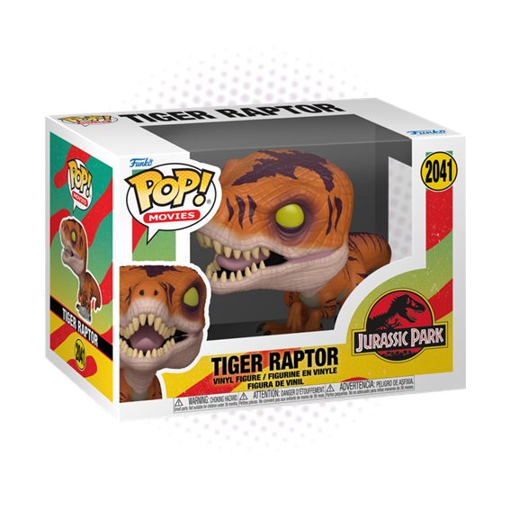 Funko Pop! Tiger Raptor 2041 - Jurassic Park