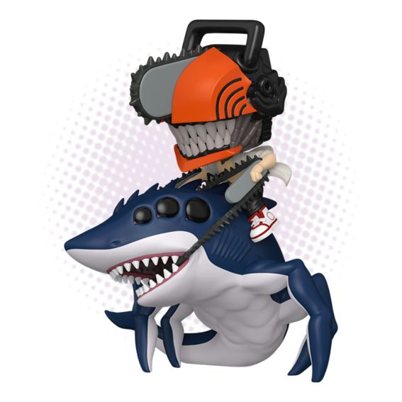 Funko Pop! Rides Chainsaw Man &amp; Beam 147 - Chainsaw Man
