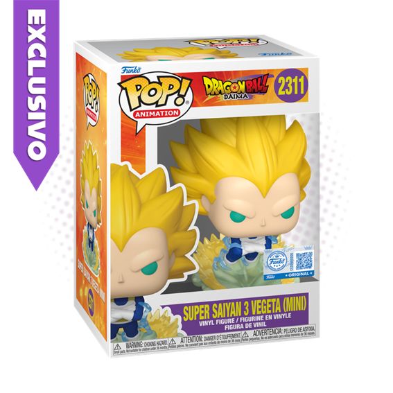 Funko Pop! Super Saiyan 3 Vegeta Mini 2311 (SE) - Dragon Ball Daima