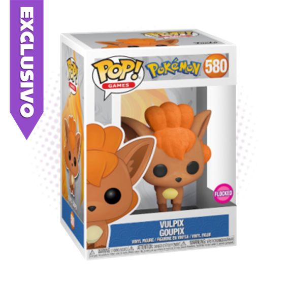 Funko Pop! Vulpix 580 (Flocked) - Pokemon