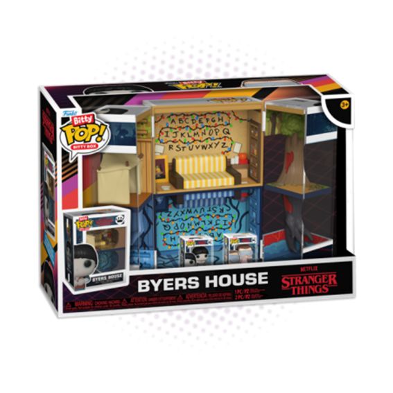 Bitty Pop! Stranger Things Byers House Playset Bitty Box