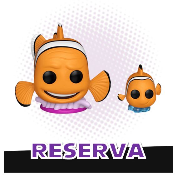 Funko Pop! Marlin with Nemo 1814 - Disney Finding Nemo RESERVA