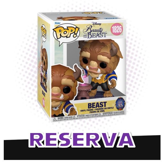 Funko Pop! Beast 1826 Premium - Disney Beauty and The Beast RESERVA
