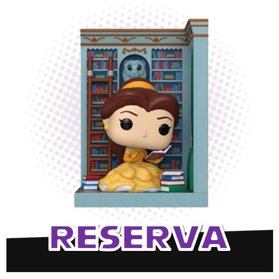 Funko Nooks Belle in Library - Disney Princess Beauty and The Beast RESERVA