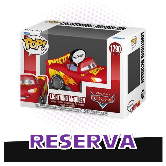 Funko Pop! Lightning McQueen 1790 - Disney Cars RESERVA