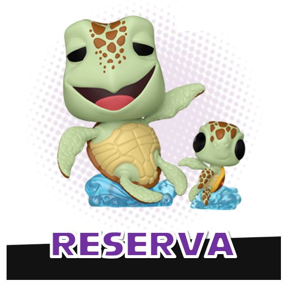 Funko Pop! Crush with Squirt 1813 - Disney Finding Nemo RESERVA