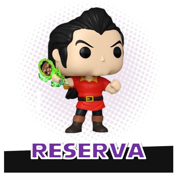 Funko Pop! Gaston with Mirror 1825 - Disney Beauty and The Beast RESERVA