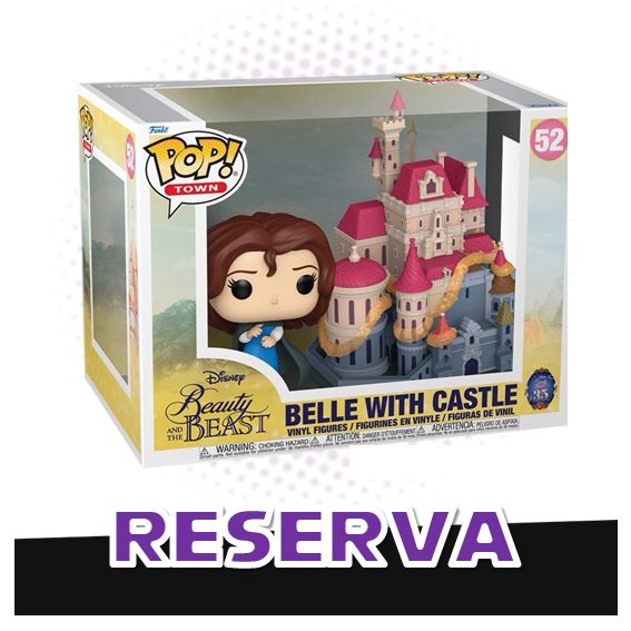 Funko Pop! Town Belle with Castle 52 - Disney Beauty and The Beast RESERVA