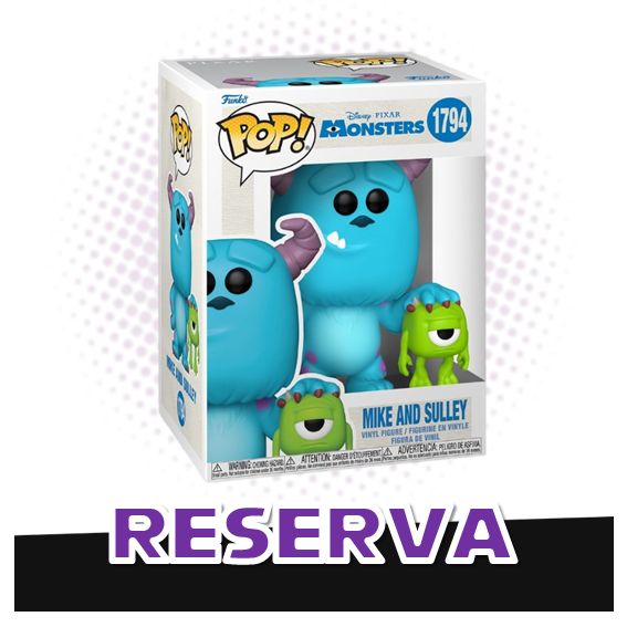 Funko Pop! Mike and Sulley 1794 - Disney Monsters RESERVA