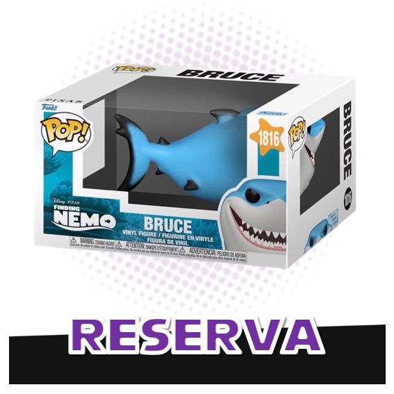 Funko Pop! Bruce 1816 - Disney Finding Nemo RESERVA
