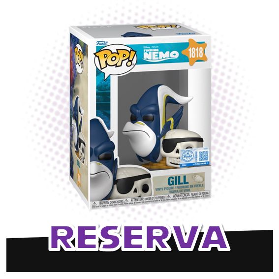 Funko Pop! Gill 1818 (SE) - Disney Finding Nemo RESERVA