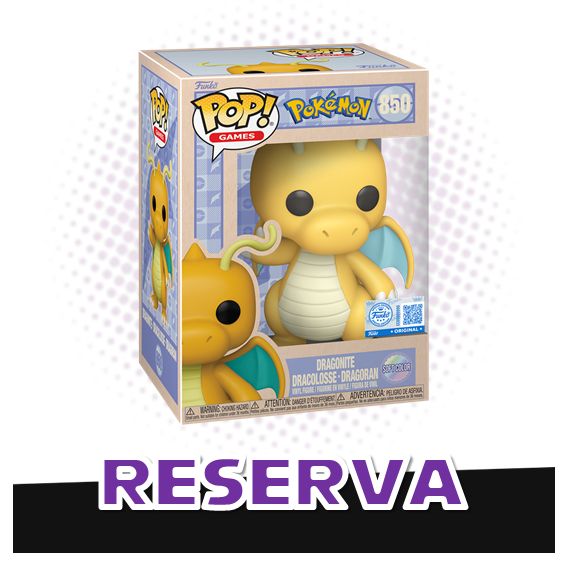 Funko Pop! Dragonite 850 (SE) Soft Color - Pokemon RESERVA