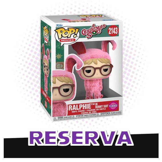 Funko Pop! Ralphie in Bunny Suit 2143 (Flocked) - A Christmas Story RESERVA