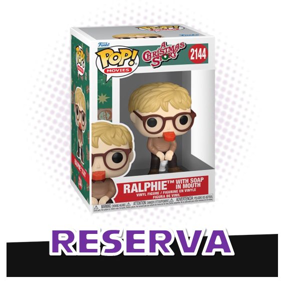 Funko Pop! Ralphie with soap in mouth 2144 - A Christmas Story RESERVA